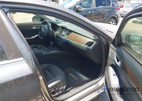 2015 Hyundai Genesis 5.0 from USA, damaged, VIN KMHGN4JF9FU070314